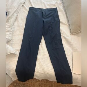 Banana Republic Ryan Navy Straight Leg Pants